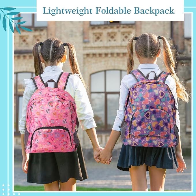 LEIFIDE 15 Pcs Backpack in Bulk 17 Inch Lightweight Foldable Student School Outdoor Travel Book Bag Assorted Colors - Image 4