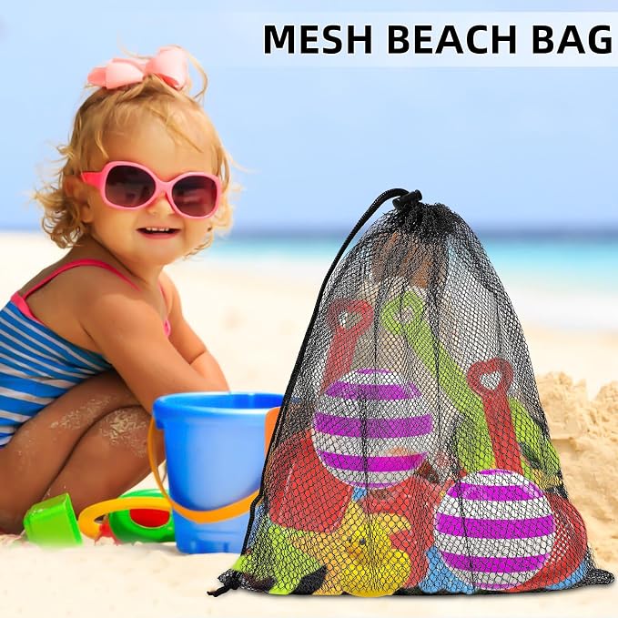 10PCS Durable Delicate Laundry Bag - Multicolor Nylon Mesh Bag - Small Gym Travel Beach Storage Bag - Locking Closure - For College, Gym, Yoga, Sport - Image 2