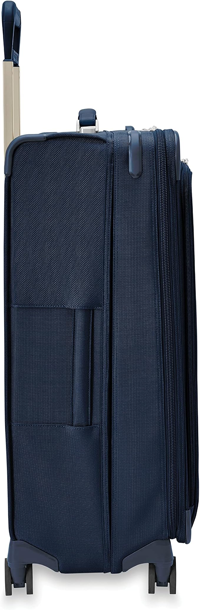 Briggs & Riley 29" Large Expandable Spinner - Checked Luggage for Travel, Suitcases with Wheels, Softside Rolling Bag for Men & Women, Self-Repairing Zipper - Baseline Collection, Navy - Image 14