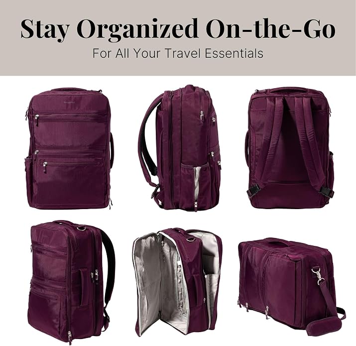 Baggallini Modern Convertible Travel Backpack - Image 6
