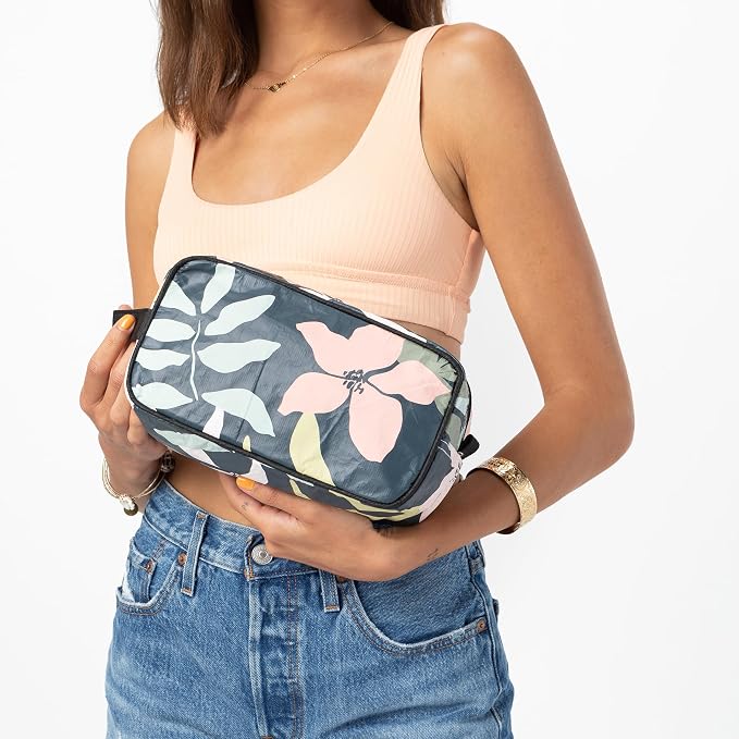 ALOHA Collection Flora Dopp Kit in Eve | Lightweight, Splash-Proof, and Easy to Clean Toiletry Bag - Image 2