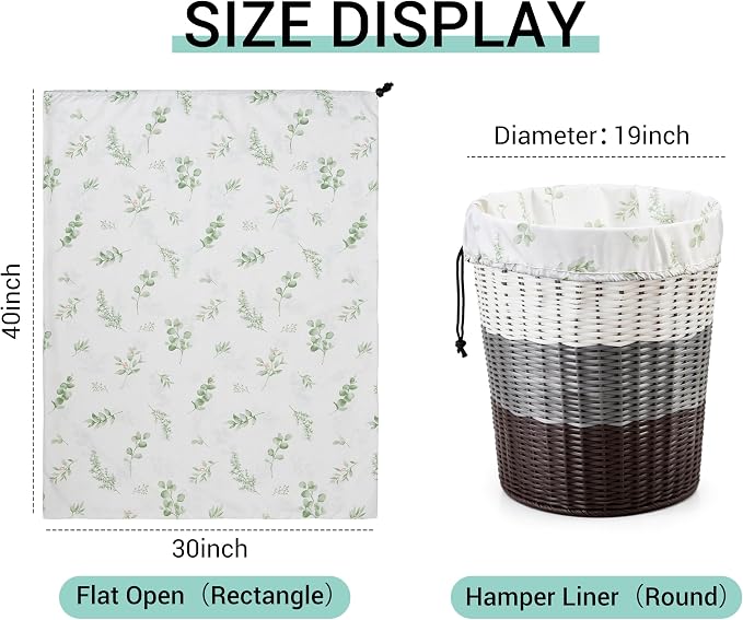 ZPECC Bulk Travel Laundry Bag,Extra Large Heavy Duty Laundry Bags 24 Pack,Washable Dirty Clothes Organizer for Commercial College Dorm Hotel Camping and Home Storage 30x40(Beige Flower) - Image 4