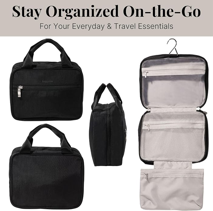 Baggallini Hanging Travel Toiletry Kit - Image 4