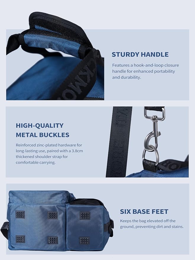 Tackmore Horse Riding Boot Carry Bag, Equestrian Boot Bag, Multi-Functional Storage Keep Rider's Gear & Accessories Secure - Image 5