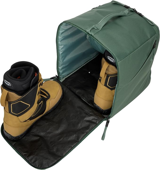 Thule RoundTrip 35L ski & Snowboard Boot Bag, Fits US 13 Boots, Helmet & Glove Storage, Travel-Friendly, Attach to ski Bag - Image 9