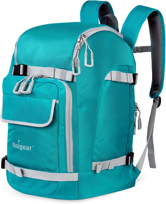 Unigear Ski Boot Bag Backpack for Helmet 50L/70L, Goggles, Gloves, Skis, Snowboard & Accessories by Unigear