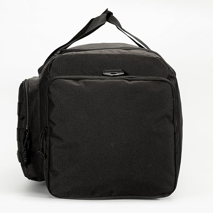 APRILBAY Super Quality 60L Large Duffel Travel Bag Luggage Foldable Bag Cargo Sport Gear Equipment Skiing Hardware Bag Heavy Duty& Durable(Black) - Image 8
