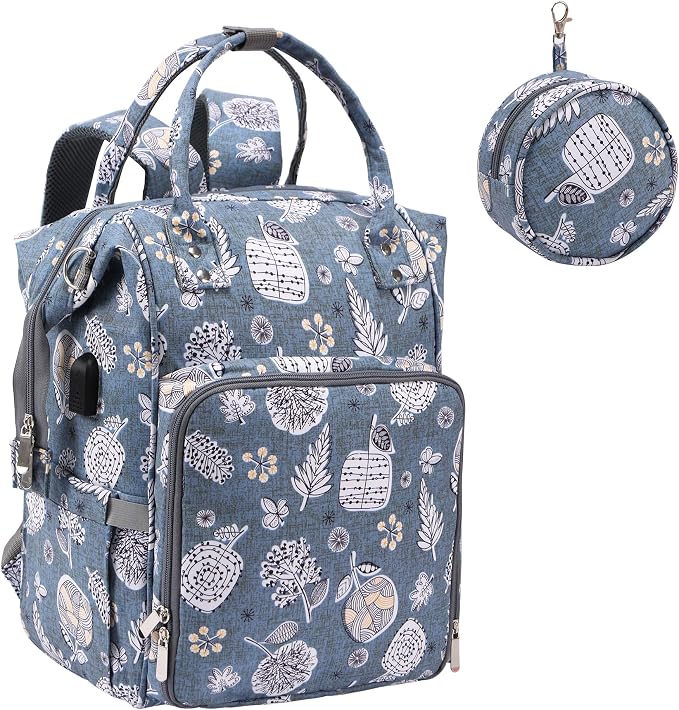 crochet bag,knitting bagBackpack and Tote Bag Storage Bag ，Large capacityYarn Storage Organizer Travel Crochet Bag Women Carrying Crochet Accessories Knitting Needles Crochet by KOKNIT