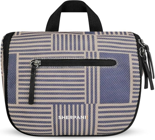 Sherpani Co-Pilot, Travel Toiletry Bag, Hanging Cosmetic Organizer, Water Resistant Makeup Bag, Shower Dopp Kit, Essentials Toiletries for Women, Travel Gift (Passport) by SHERPANI
