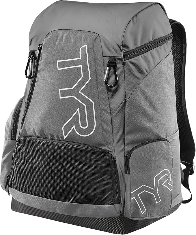 TYR Alliance Backpack - Wet/Dry Athletic Gym and Pool Bag for Men and Women - Separate Wet/Dry Compartments, 45L Capacity, Ergonomic, Water-Resistant - Available in Team Colors by TYR