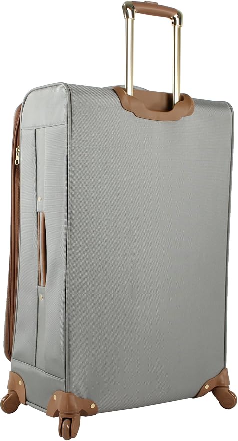 Steve Madden Designer Luggage Collection - 3 Piece Softside Expandable Lightweight Spinner Suitcase Set - Travel Set Includes an Under Seat Bag, 20-Inch Carry on and 28-Inch Checked Suitcase, Harlo - Image 3