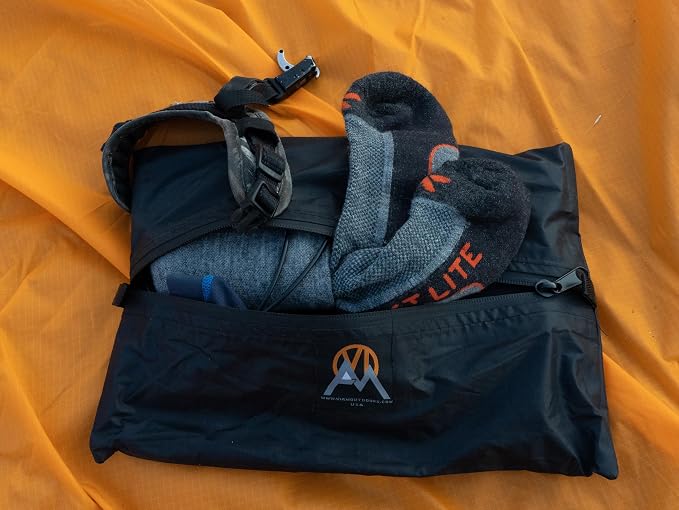 VIAM Outdoors G3 Glacier Gear Grab Tool Bag Zipper Pouch, Premium Utility Multipurpose Storage Organizer Tool Pouches for Hunting, Camping, Backpacking, Travel - 5pc Black - Image 7
