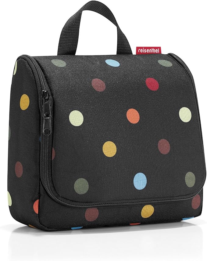 reisenthel toiletbag dots - practical toilet bag with hook, water repellent material - Image 3