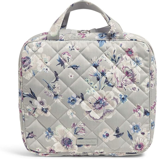Vera Bradley Women's Performance Twill Zip Hanging Travel Organizer, Park Stripe, One Size by VeraBradley