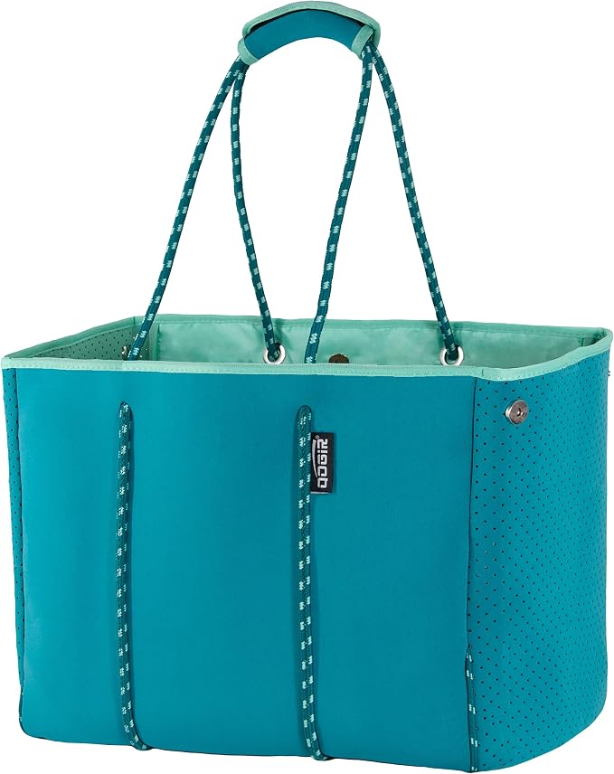 QOGiR Neoprene Multipurpose Beach Bag Tote with Inner Zipper Pocket … … … … by QOGiR
