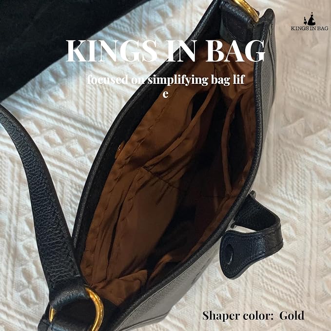 Purse Organizer Insert for Luxury Bag - Satin & Lightweight Fabric with Inside Pockets, Portable for Commute, Travel, Shopping, and Evening, Multicolor Options, Fits Evelyne TPM/PM/GM/TGM(Custom) - Image 2