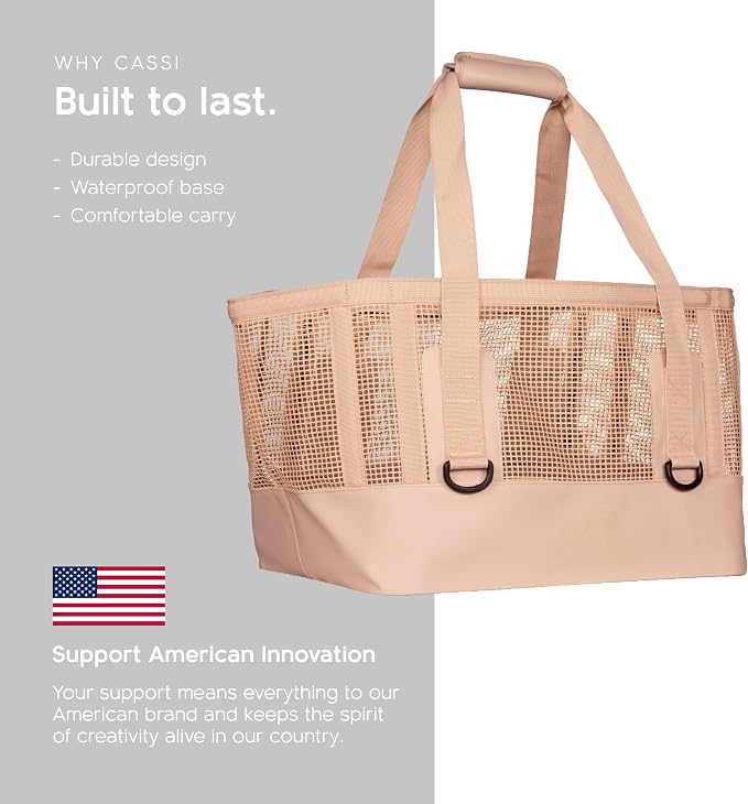 MISSION Boat Gear CASSI Heavy-Duty Outdoor Tote and Waterproof Marine-Grade Mesh Boat Bags - Image 4