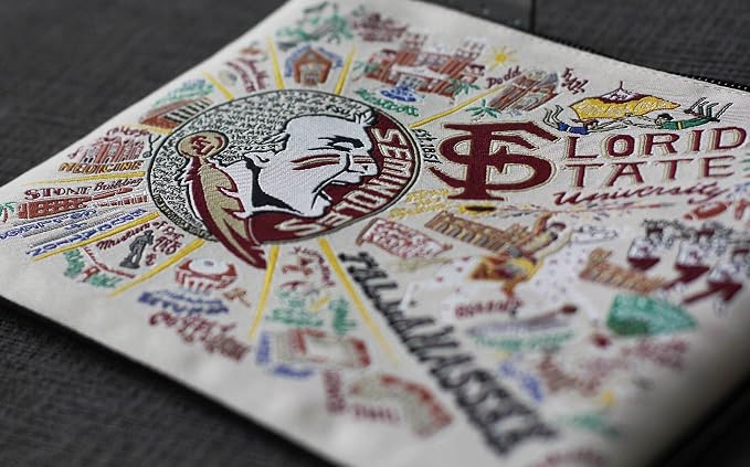 catstudio Florida State University Zipper Pouch Purse | FSU Alumni Gifts - Holds Your Phone, Coins, Pencils, Makeup, Dog Treats, & Tech Tools - Image 4