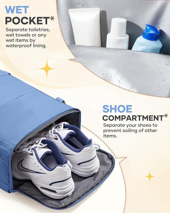 coofay Large Travel Backpack For Women Men Airline Approved Carry On Backpack Flight Approved Waterproof Sports Luggage Backpack Casual Daypack Small Hiking Backpacks - Image 6