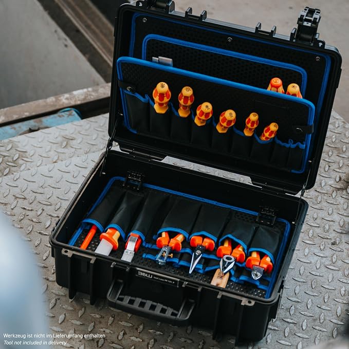 Jet 5000 Outdoor Tool Case with Pocket Tool Boards, Black - Image 6