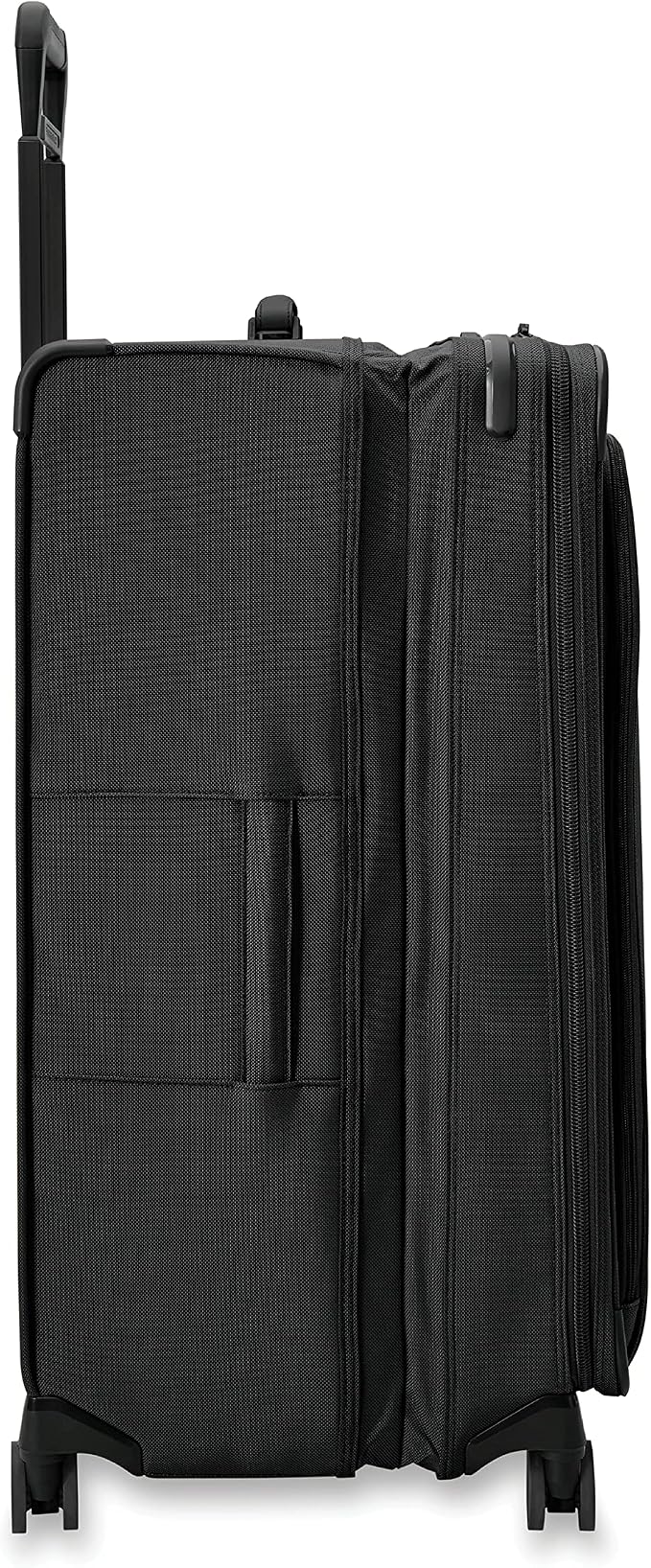 Briggs & Riley 31" Extra Large Expandable Spinner - Checked Luggage for Travel, Suitcases with Wheels, Softside Rolling Bag for Men & Women, Self-Repairing Zipper - Baseline Collection, Black - Image 15