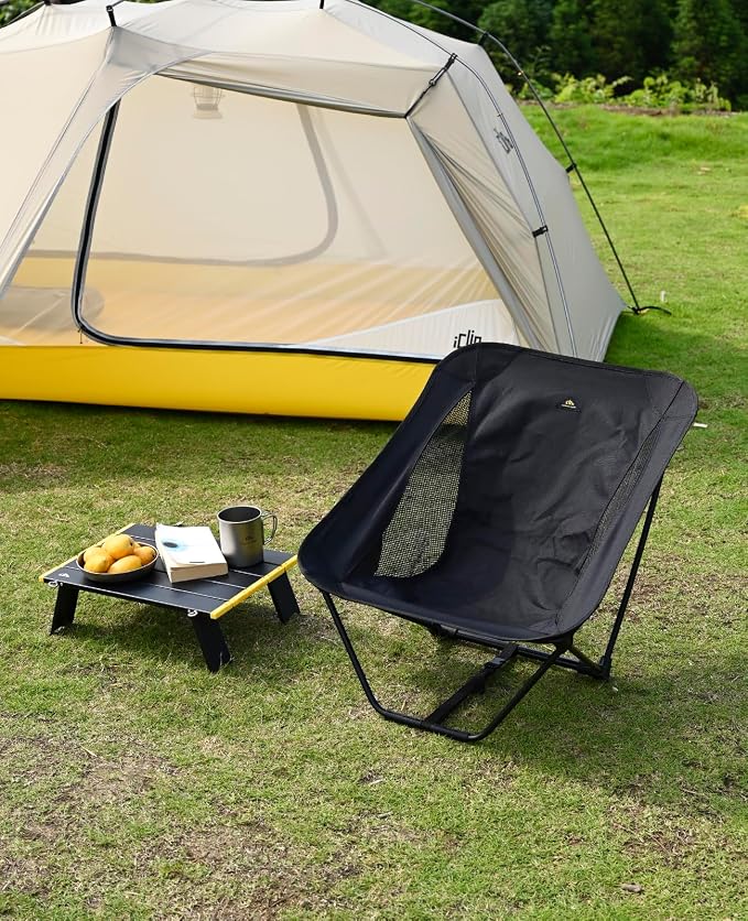 iClimb Ultralight Compact Mini Beach Picnic Folding Alu. Table with Carry Bag, Two Size (Blue - S) - Image 11