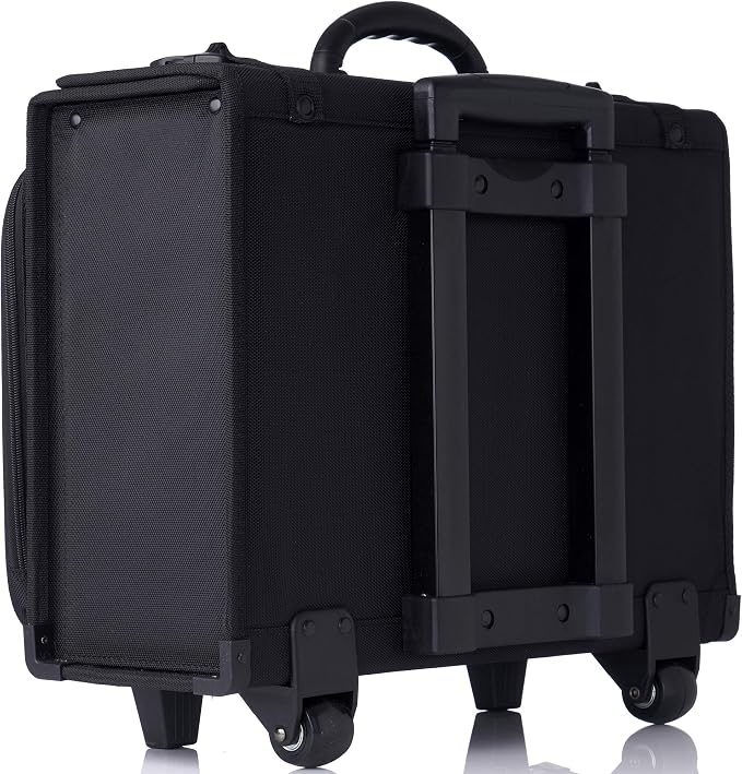 Alpine Swiss Rolling Briefcase | Laptop Bag For Men & Women | Hard Side Catalog Case on Wheels | Legal Size File Dividers | Lawyers Attache Case | Carry-On Overnight Business Travel Bag - Image 7