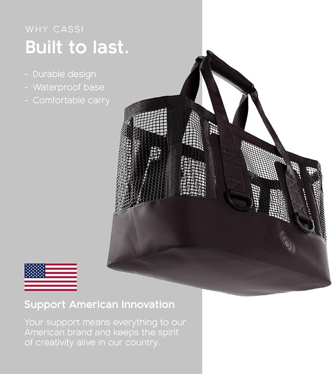 MISSION Boat Gear CASSI Heavy-Duty Outdoor Tote and Waterproof Marine-Grade Mesh Boat Bags - Image 7