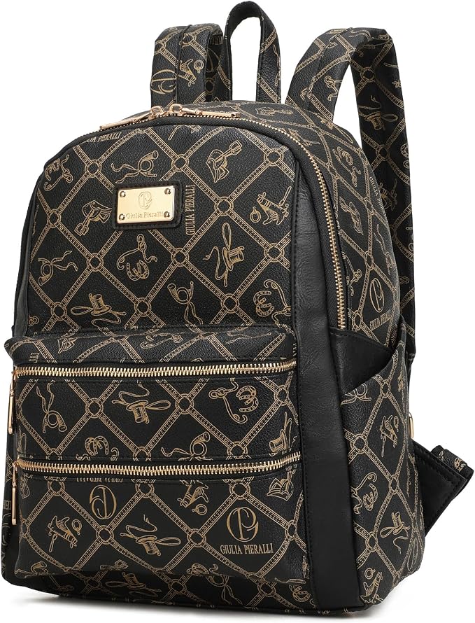 Women Fashion Backpack Purse Multi Pockets Anti-Theft Rucksack Travel Shoulder Bag Handbag by JULIEFERRARO