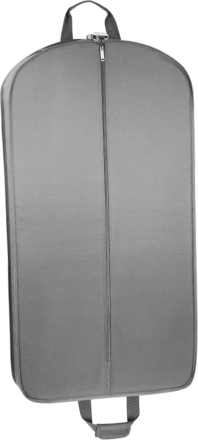 WallyBags 40” Deluxe Travel Carry-On Garment Bag with Two Pockets - Image 3