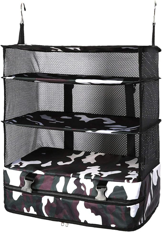 TABITORA Portable Hanging Travel Shelves Bag Packing Cube Organizer Suitcase Storage Large Capacity by TABITORA%EF%BC%9ANewStart%EF%BC%8CNewLife