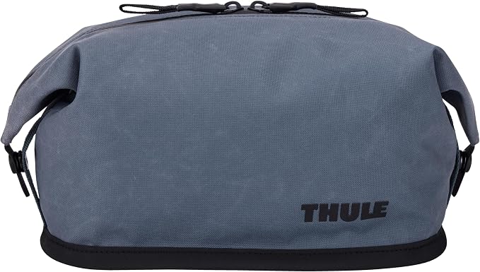 Thule Aion Toiletry Bag - Water-resistant bag for toiletries, makeup & shaving essentials - Removable liquids bag included - Easy to clean - Snap loop for easy hang - Waxed, PFC-free fabric - Image 2