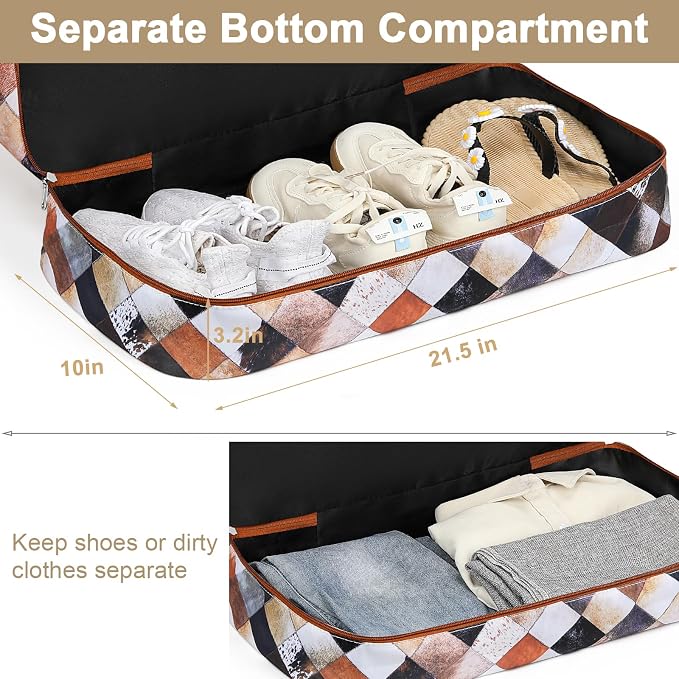 IBFUN Weekender Bags for Women, Travel Duffle Bag with Shoe Compartment Carry on Weekender Overnight Duffel for Weekend Travel Business Trip 3PCS - Image 5