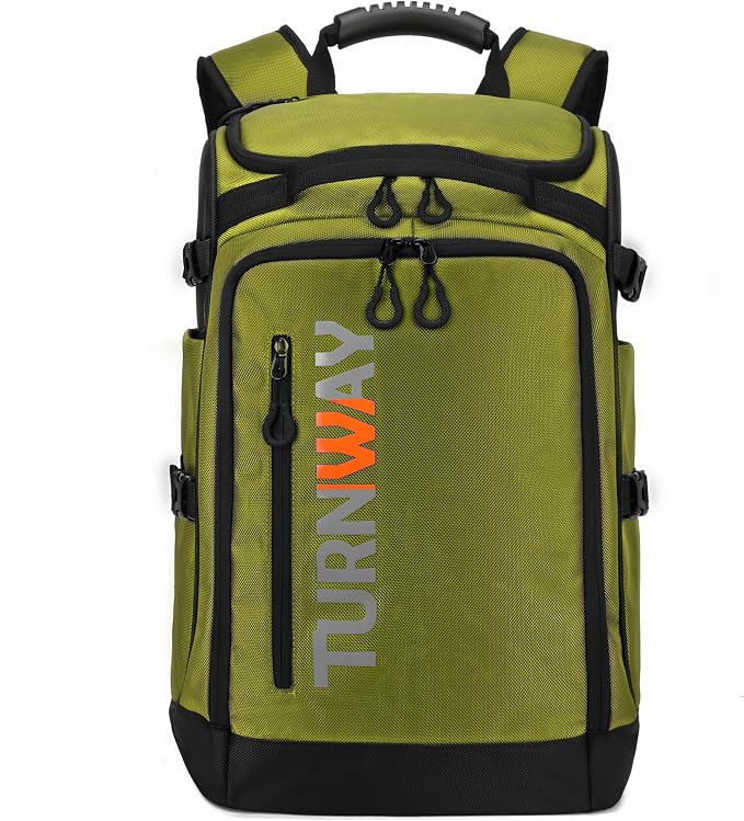 TurnWay Ski/Snowboard Boot Backpack/Ski Boot Backpack | Excellent for Store All Gear | Travel with Waterproof Exterior, Reflective Strip for Men, Women and Youth by turnway