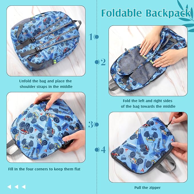 LEIFIDE 15 Pcs Backpack in Bulk 17 Inch Lightweight Foldable Student School Outdoor Travel Book Bag Assorted Colors - Image 4