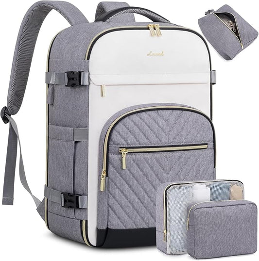 LOVEVOOK Travel Backpack for Women,40L Carry On Backpack for Airplanes,17.3 Inch Laptop Personal Item Travel Bag by LOVEVOOK