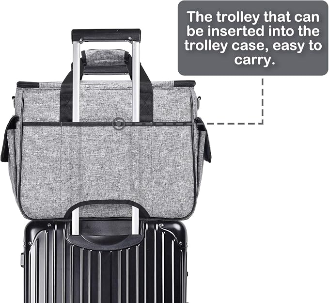 CAB55 Sewing Machine Case - Carrying Bag with Removable Padding, Tote for Machine and Accessories - Image 5