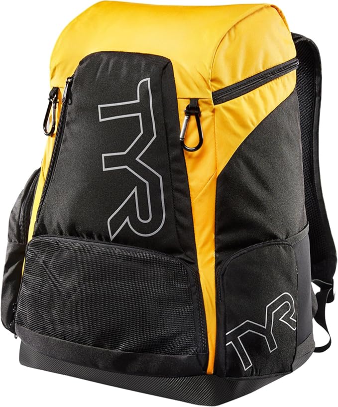 Alliance Backpack TYR Wet/Dry Athletic Gym and Pool Bag for Men and Women - Separate Wet/Dry Compartments, 45L Capacity, Ergonomic, Water-Resistant - Available in Team Colors by TYR