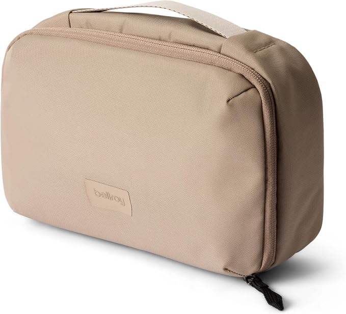 Bellroy Hanging Toiletry Kit (hanging 3 liter toiletry bag for men and women, and designed for travel) - Stone by Unknown