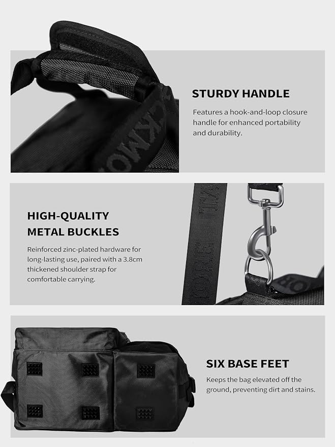 Tackmore Horse Riding Boot Carry Bag, Equestrian Boot Bag, Multi-Functional Storage Keep Rider's Gear & Accessories Secure - Image 5