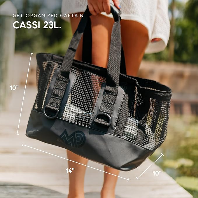 MISSION Boat Gear CASSI Heavy-Duty Outdoor Tote and Waterproof Marine-Grade Mesh Boat Bags - Image 2