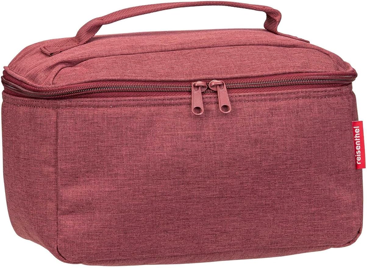 reisenthel Beautycase Square Toiletry Bag Luggage Organizer Cosmetic Bag, Twist Maroon, One Size by reisenthel%C2%AE