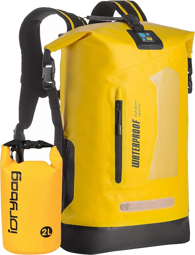 IDRYBAG Waterproof Backpack for Men 20L/30L/40L, Floating Dry Bag Kayak, Dry Backpack Hiking by iDrybag
