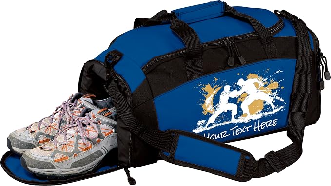 Personalized Martial Arts Duffel Bag – Custom Name Gym Bag for Karate, Taekwondo, Jiu Jitsu & MMA – Youth & Adult Training Gear Bag by all+about+me+company