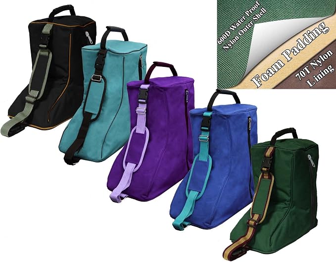 Tahoe 3 Layers Padded Western Boot Carry Bags and one Year Warranty - Image 2