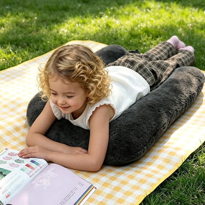 Atablyn Kids Neck Pillow for Travel Provides Double Support to The Head and Neck in Any Sleeping Position on Flights, Car, and at Home, Comfortable Airplane Travel Pillow - Image 7