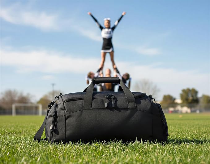 Personalized Cheerleading Duffel Bag with Custom Name – Cheer Team Gym Bag for Girls, Competition Travel Bag, Custom Team Colors & Year - Image 8
