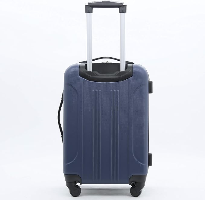 Travelers Club Midtown Hardside 4-Piece Luggage Travel Set, Navy Blue - Image 8