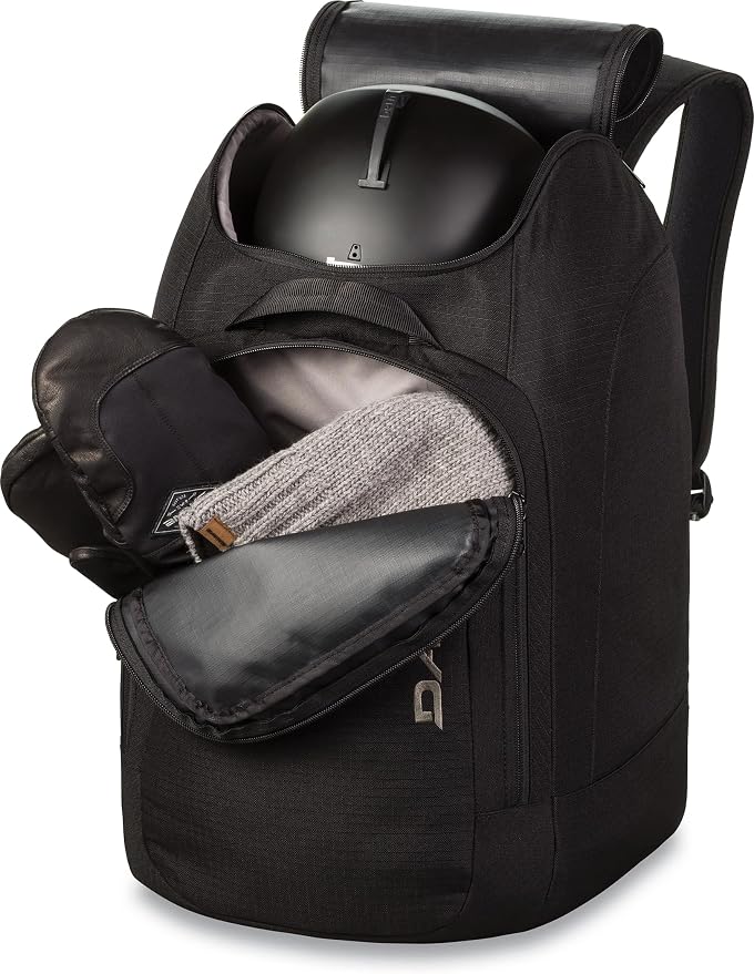 Dakine Boot Pack 50L Backpack, Ski & Snowboard Boot Bag, Black - Image 3