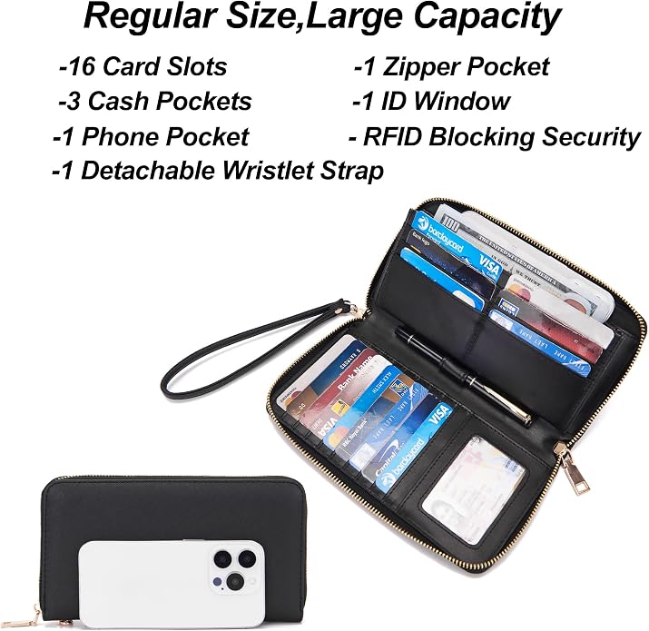 Qiyuer Structured Satchel Tote Handbags Set Women Purses with RFID Wallet | Premium, Sturdy, Spacious, Chic for Daily & Work, Vegan PU Leather, Multi-way Carry, Large Capacity RFID Wallet, Ideal Gift - Image 6